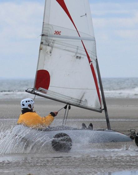 Initiation char à voile Quend Plage